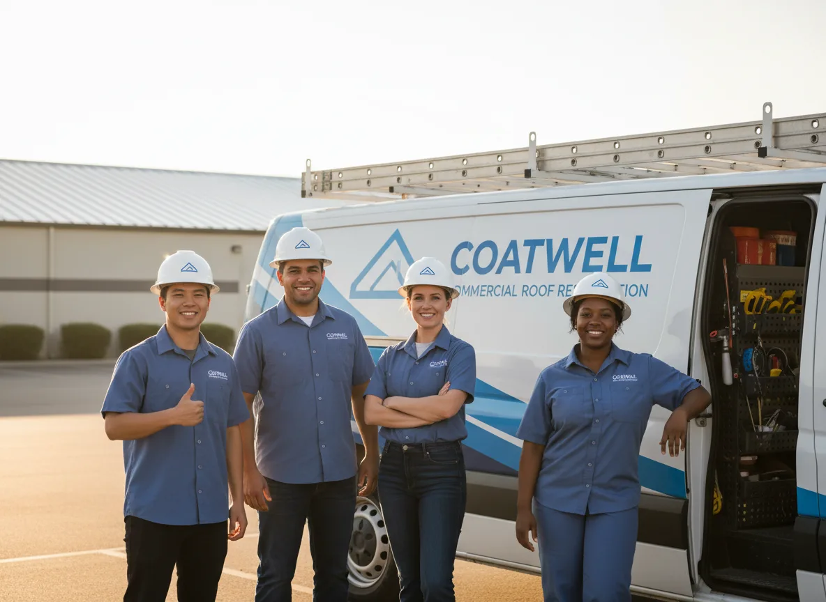 Commercial roof coating company in Sherwood, MI